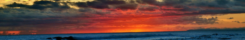 Sunset view from Poipu