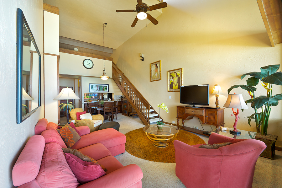 Living room of Poipu Makai A-3
